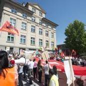 Demonstration gegen türkische Regierung