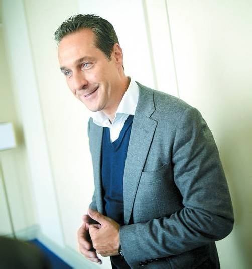 FPÖ-Chef Strache bereitet sich auf die Wahl vor. Foto: APA