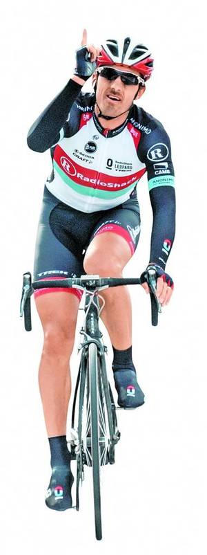 Fabian Cancellara ist der große Star bei der am Sonntag in Innsbruck startenden 65. Österreich-Radrundfahrt 2013. Foto: EPA