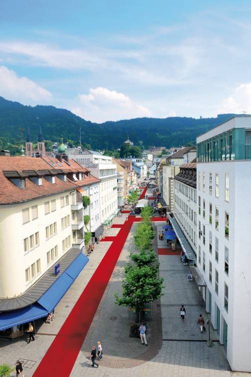Für die lange Nacht des Shoppings soll in der ganzen Innenstadt ein roter Teppich ausgerollt werden. Foto: stadtmarketing