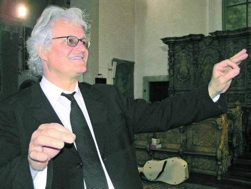Guntram Simma, die große Persönlichkeit in der Vorarlberger Musikszene, wird als Dirigent weiterhin aktiv sein. Foto: JU