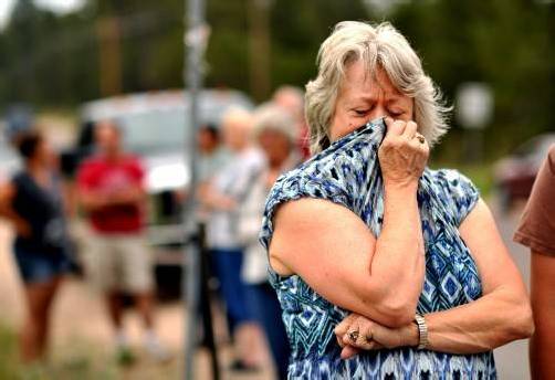 Hunderte Häuser wurden bei den verheerenden Waldbränden zerstört. Auch Karen Hilborn verlor ihre gesamtes Hab und Gut. Foto: Ap