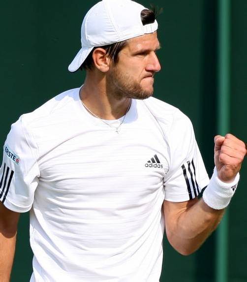 Jürgen Melzer setzt heute auf seine starken Returns. Foto: gepa