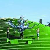 Die Bregenzer Festspiele präsentieren ab Samstag eine frei zugängliche Bühnenshow