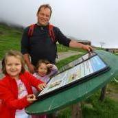 Sonne und Nebel als Begleiter