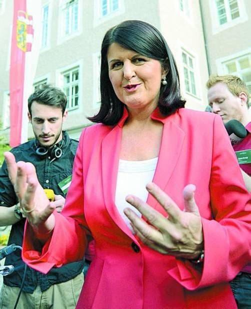 Legte gestern Bilanz: Scheidende LH Gabi Burgstaller. Foto: APA