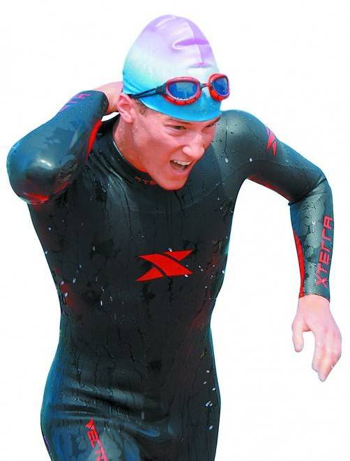 Martin Bader ist heute bei der Triathlon-EM im Einsatz. Foto: privat