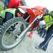 Jagd auf Mopeds
