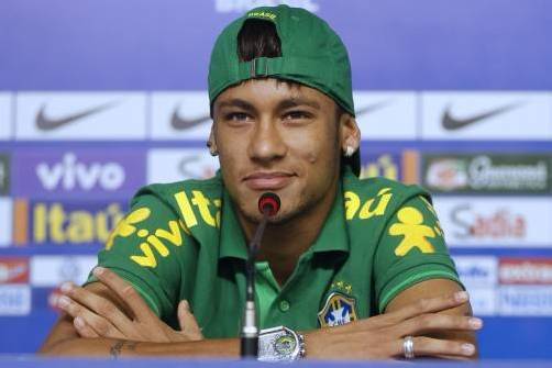 Neymar ist für sein spitzbübisches Lächeln bekannt. Foto: ap