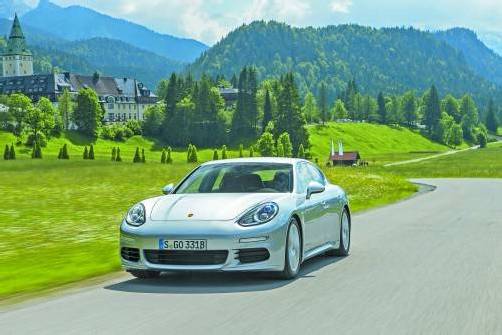 Porsche Panamera: Mini-Verbrauch der 416 PS starken E-Hybrid-Version. Fotos: werk