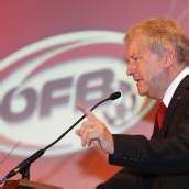 Windtner einstimmig als ÖFB-Chef wiedergewählt