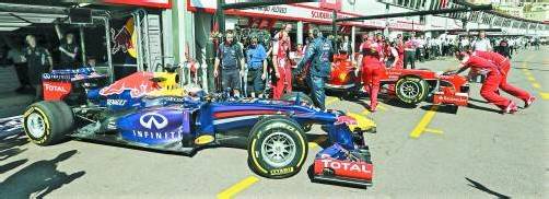 Red Bull Racing und Ferrari machen gemeinsam wegen des Reifentests von Mercedes mobil. Foto: ap