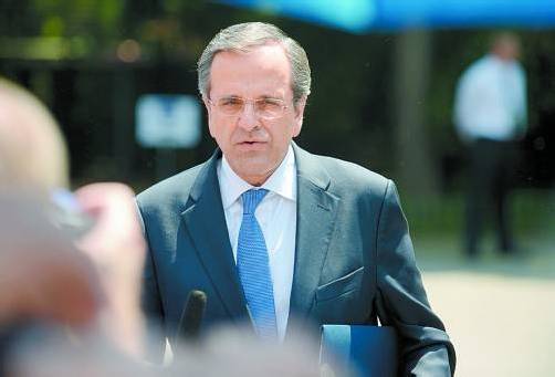 Samaras’ „Koalition der Vernunft“ bricht auseinander. Foto: Reuters