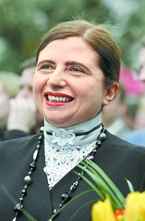 Sibylle Lewitscharoff (59) erhält den Büchner-Preis. Foto: EPA