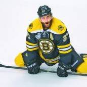 Bergeron spielte mit einem Loch in der Lunge