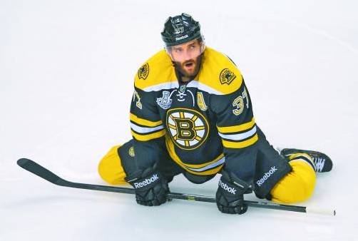Spielte trotz Verletzung durch: Patrice Bergeron. Foto: ap