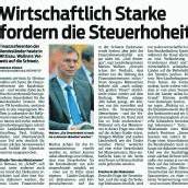 „Ein föderalistisches Signal“