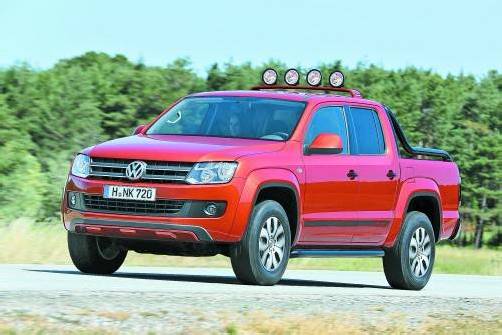 VW Amarok Canyon: Aufwertung durch Designelemente und verbesserte Ausstattung. Fotos: Werk
