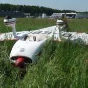 Flugzeug überschlug sich