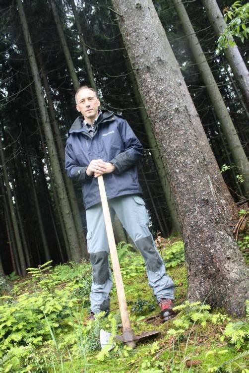Walter Amann (41), Förster und studierter Biologe. Foto: Sta