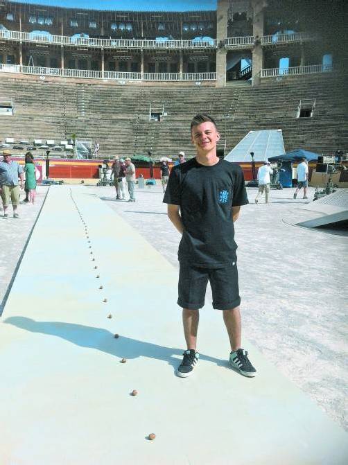 Willi Brozmann geht heute im Coliseo Balear in Palma de Mallorca ins Rennen um den Wettkönig. Foto: Privat