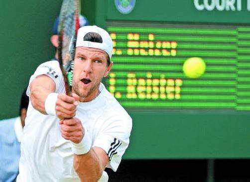 Zweiter Sieg für Jürgen Melzer in Wimbledon: „So langsam kommt das Rasengefühl bei mir.“ Foto: gepa