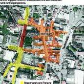Aufpolieren der Innenstadt