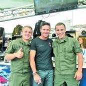 Kleines Fantreffen mit Baumgartner