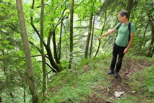 Alexander König entdeckte den Schwerverletzten im Wald.