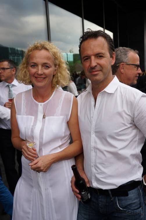 Begeistert: Ernst Kaufmann mit Karin.