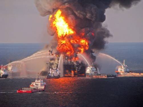 Bei der Explosion der Ölplattform waren im April 2010 elf Menschen ums Leben gekommen, mehrere Millionen Barrel Öl flossen ins Meer und lösten die größte Ölkatastrophe in der Geschichte der USA aus. Foto: epa