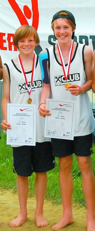 Die Brüder Theo (l.) und Jakob Reiter. Foto: asvö