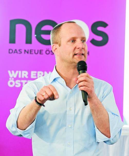 Die NEOS werden fix bei der Nationalratswahl antreten. Foto:df