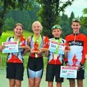 Ländle-Nachwuchs in Kitzbühel am Podest