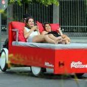 Im Bettbike durch Berlin