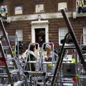 Warten per Webcam am Krankenhaus