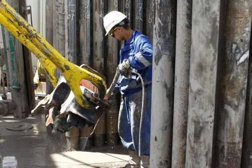 Die Briten vermuten reiche Gas- und Ölvorkommen.  Foto: Reuters