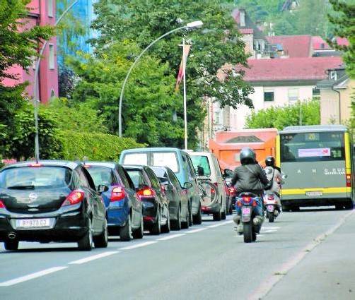 Im Bregenzer Bürgerforum schlagen vom Stau leidgeplagte Anrainer eine Citymaut für die Landeshauptstadt vor. Foto: fst