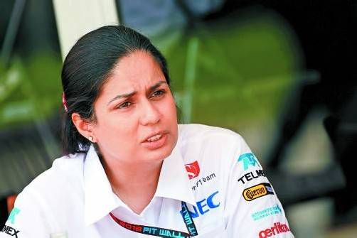 Monisha Kaltenborn: Sergej Sirotkin fährt 2014 für Sauber. Foto: gepa