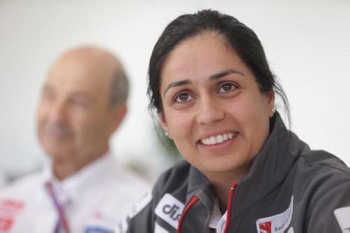 Neue Geldgeber sind da: Sauber-CEO Monisha Kaltenborn und Peter Sauber können aufatmen. Foto: sauber