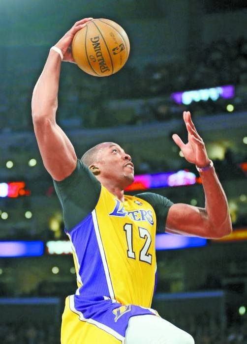 Neue Herausforderung bei den Rockets: Dwight Howard. Foto: ap