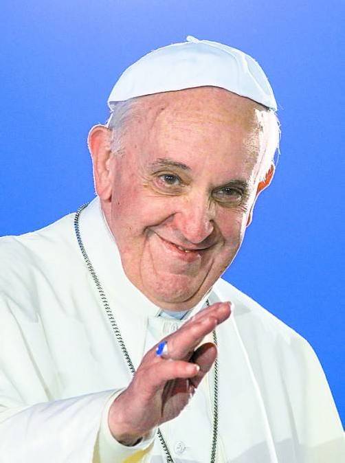 Papst Franziskus beim Welt­jugendtag in Brasilien. Foto: AP