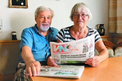 Rita und Siegfried Hämmerle haben die VN seit 50 Jahren abonniert.