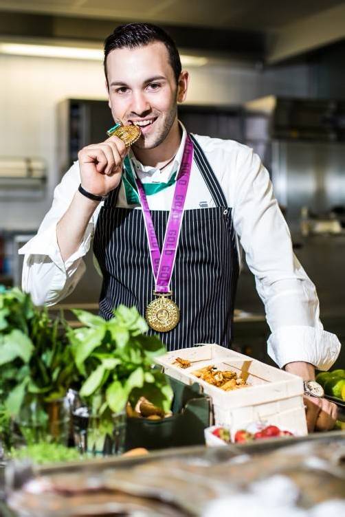 2013 wurde Kevin Micheli Kochweltmeister.