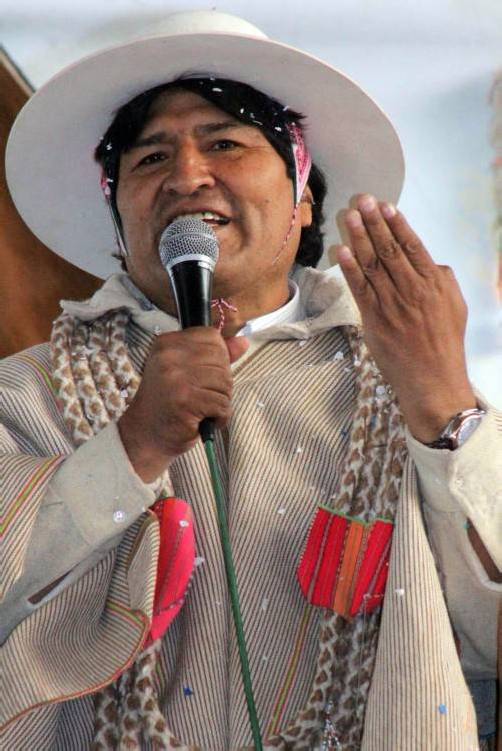 Staatschef Morales will sich bei den USA revanchieren. Foto: epa