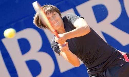 Steht zu dritten Mal in Bad Gastein im Halbfinale: Die Schwarzacherin Yvonne Meusburger. Foto: gepa
