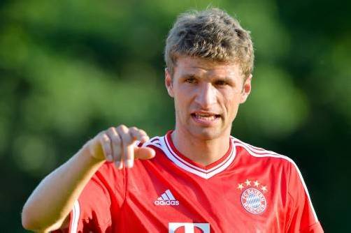 Thomas Müller ist einer von vier Bayern-Akteuren, die zum UEFA-Spieler der Saison 2012/13 gewählt werden könnten. Foto: gepa
