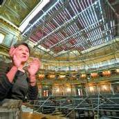 Baustelle im Historischen Sitzungssaal