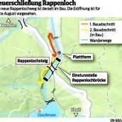 Das Rappenloch ist ab August begehbar