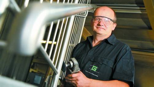 „Wir sind ein Kleinbetrieb und wollen dies auch bleiben“: Firmenchef Markus Gmeiner. Foto: VN/Hofmeister